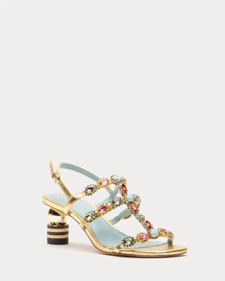 Frances Valentine Women's Shoes Frances Valentine Kiki Gem Nappa w/ Rhinestones