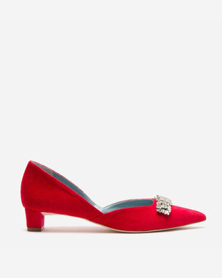 Frances Valentine Paula Mini Block Heel