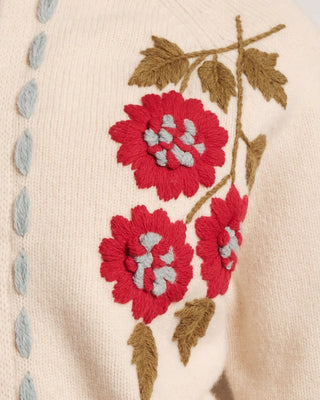 Frances Valentine Blanket Stitch Border Cardi