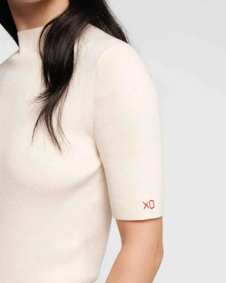 Marie Sweater Solid Cotton Oyster
