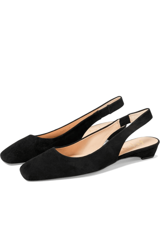 French Sole Women's Shoes Black / 6.5 French Sole Mischa Slingback Flat Shoes