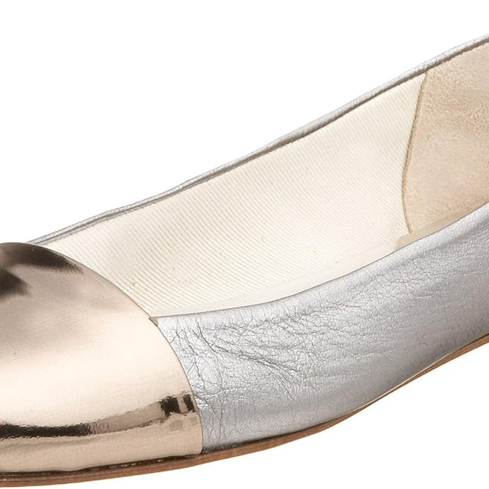 French Sole Women's Shoes Pewter Metallic/ Smoke Crystal / 6.5 French Sole Via