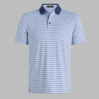 GFore Herringbone Stripe Tech Jersey Polo