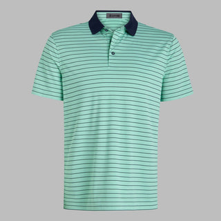 GFore HERRINGBONE STRIPE TECH JERSEY POLO