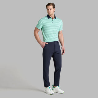 GFore HERRINGBONE STRIPE TECH JERSEY POLO