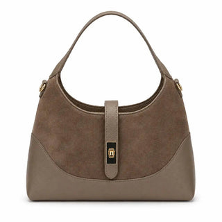 GF2578 LEATHER & SUEDE SHOULDER BAG German Fuentes