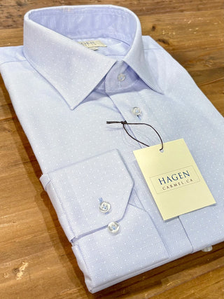 Hagen Tonal Dot Dress Shirt
