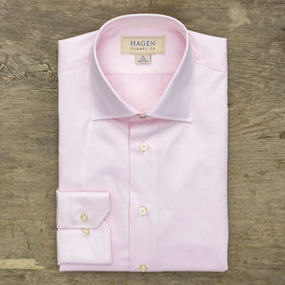 Hagen Carmel Dress Shirts - Men's Tailored Fit