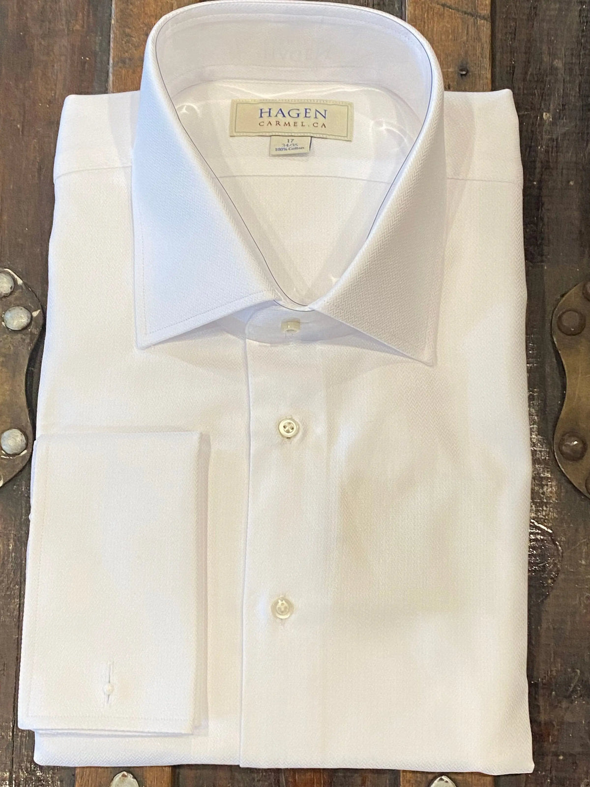 white christmas dresses Men's Ivory Dress Shirt Classic Fit Verno Fashion – Moreno's Wear main image 1