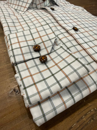 Hagen Multi Tattersall Long Sleeve Shirt