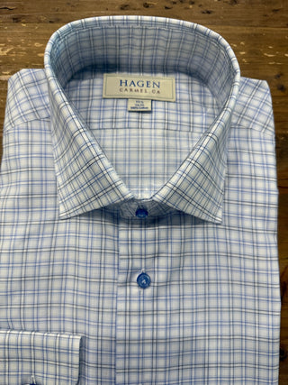 Hagen Sky Steep Twill Graph Shirt Hagen Carmel