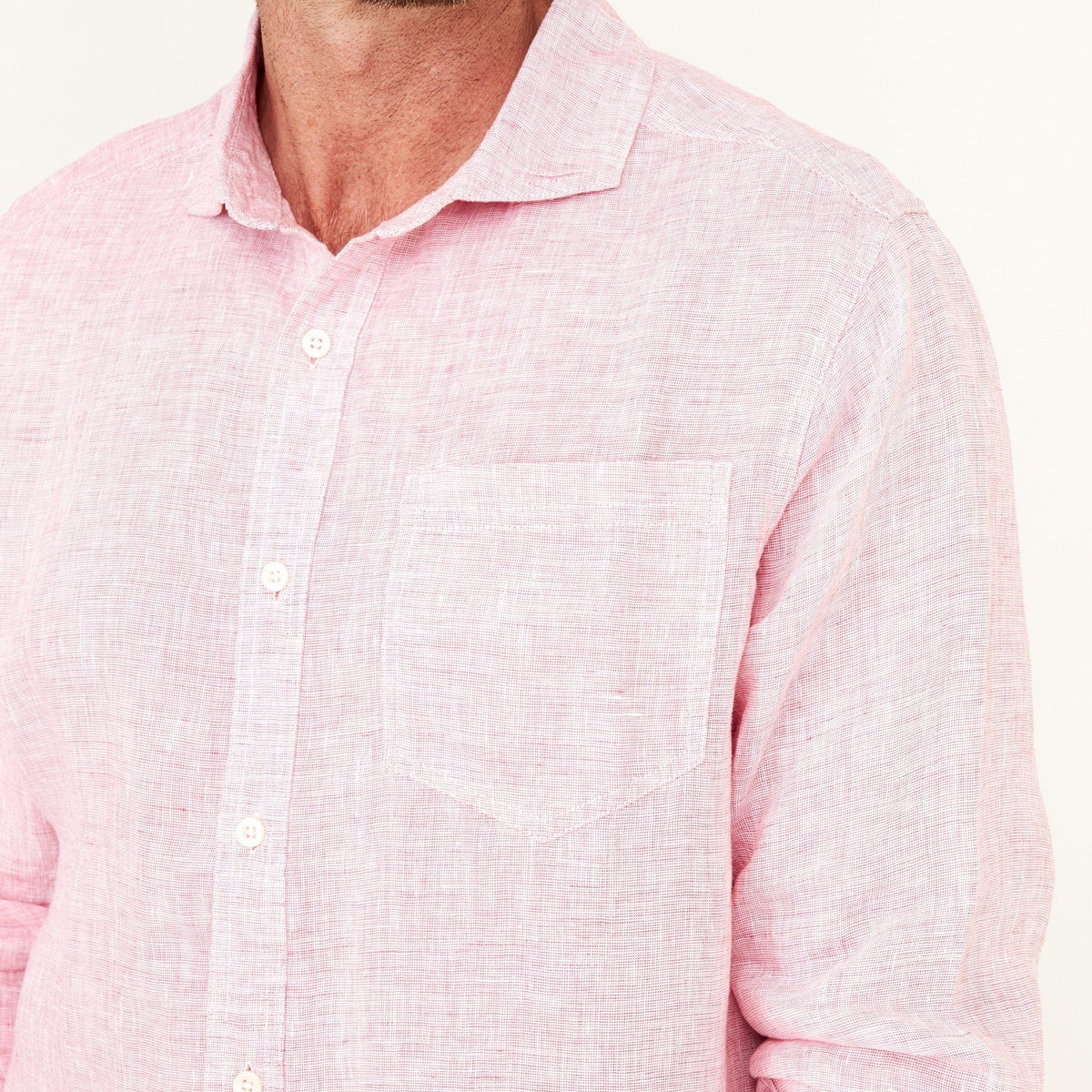 HIHO Men's Lightweight Linen Shirt Planters Exchange