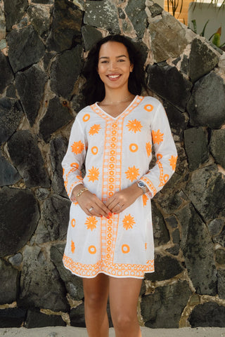 HiHo Women's Dresses Dominica Orange / XS Hiho Maho Tunic