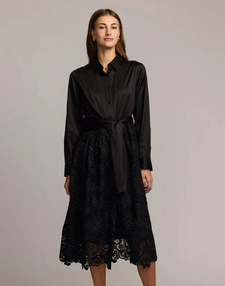 Hinson Wu Robin Long Sleeve Lace Dress