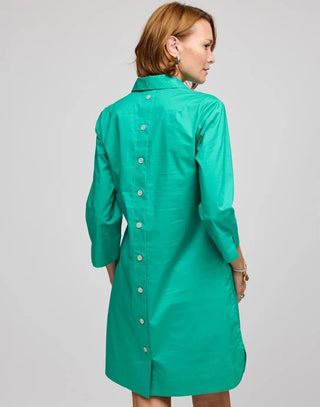 Hinson Wu Women's Dresses Hinson Wu Aileen 3/4 Sleeve Button Back Dress