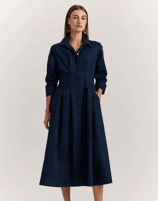 Hinson Wu Martina 3/4 Sleeve Dress