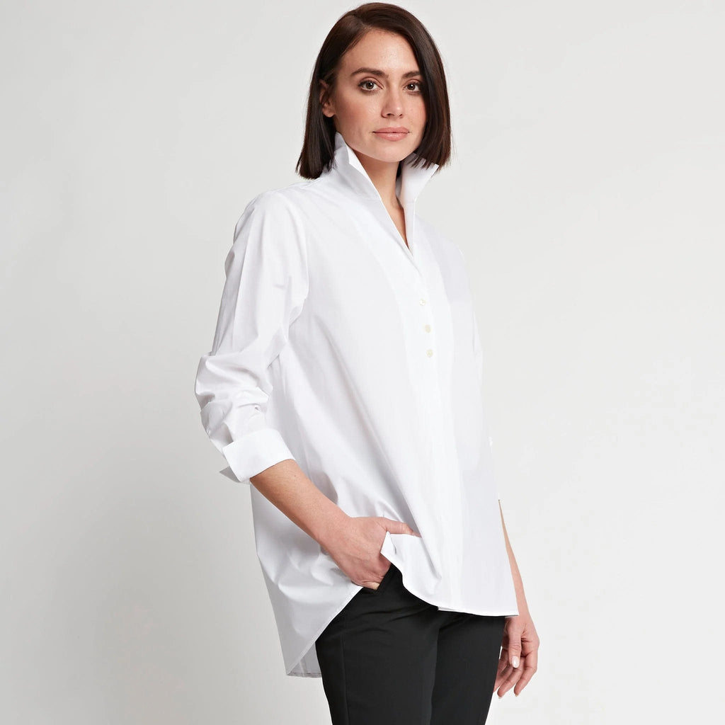 Hinson Wu Women's Shirts & Tops Betty Long Sleeve Cotton Tunic