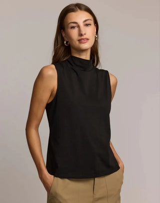 Hinson Wu Carolina Sleeveless Mock Neck Top