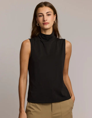 Hinson Wu Carolina Sleeveless Mock Neck Top
