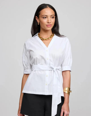 Hinson Wu Women's Shirts & Tops Hinson Wu Luca Elbow Sleeve Shirt