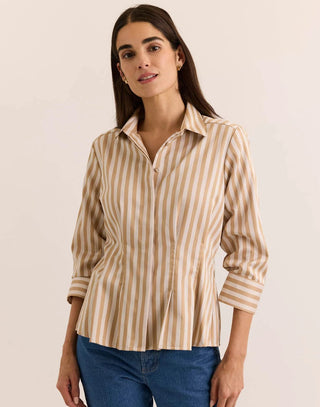 Hinson Wu Martina Stripe Shirt Hinson Wu