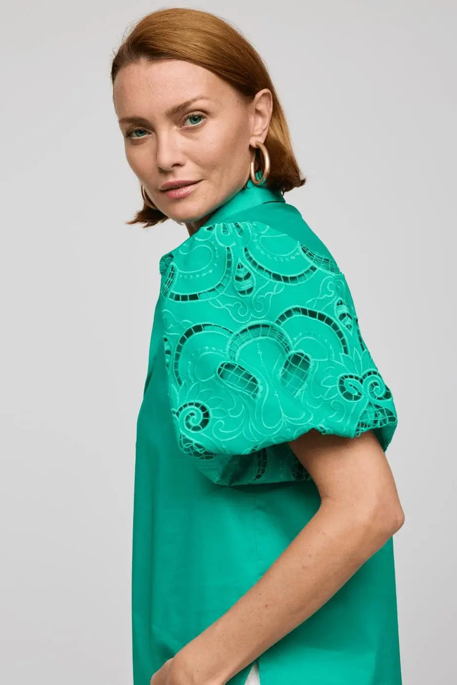 Hinson Wu Alessa Solid Blouse
