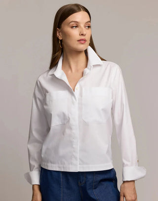 Hinson Wu Astrid Long Sleeve No Iron Luxe Cotton Shirt - Planters Exchange