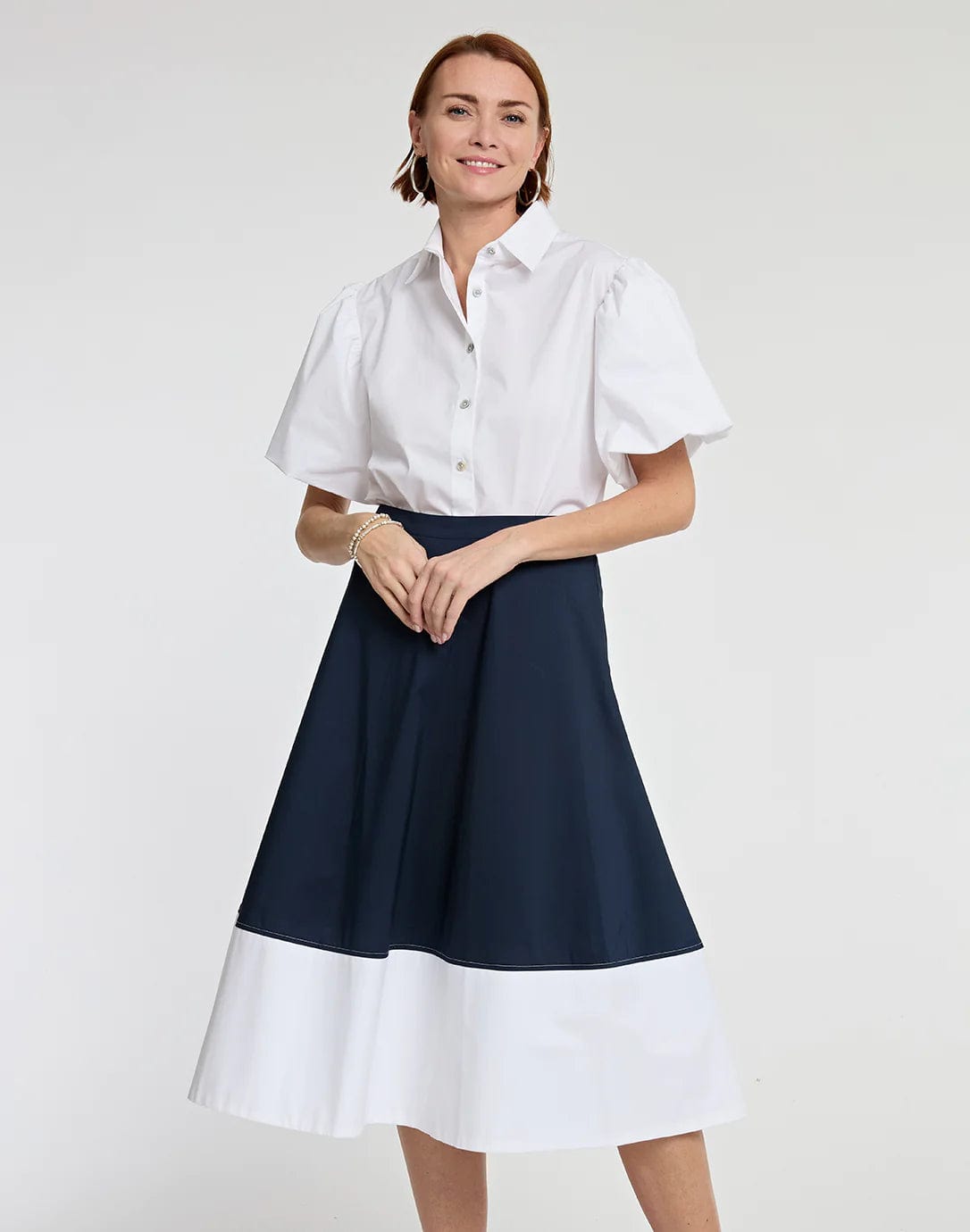 Hinson Wu Gloria Colorblock Skirt – Planters Exchange