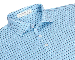 Holderness & Bourne - The Springer Polo - Vista Blue Holderness & Bourne
