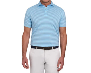 Holderness & Bourne - The Springer Polo - Vista Blue Holderness & Bourne
