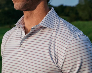 Holderness & Bourne - The Springer Polo - White Holderness & Bourne