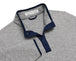 Heathered Light Gray & Navy