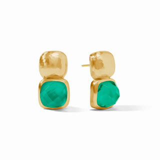 Julie Vos Earrings Julie Vos Catalina Earring Iridescent Emerald Green