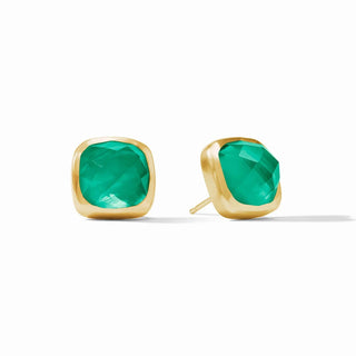 Julie Vos Earrings Julie Vos Catalina Stud - Iridescent Emerald Green