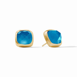 Julie Vos Earrings Julie Vos Catalina Stud - Iridescent London Blue