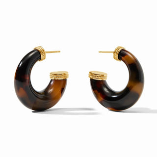 Julie Vos Earrings Julie Vos Madison Statement Earring Tortoise - Medium