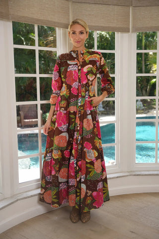 Just Darviny Boho Long Dress