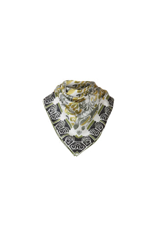 Kinross Paisley Print Square Scarf