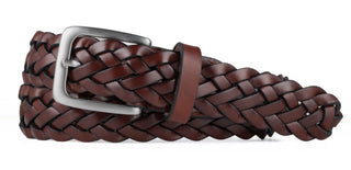 Kleinberg Classic Leather Braid Belt Kleinberg