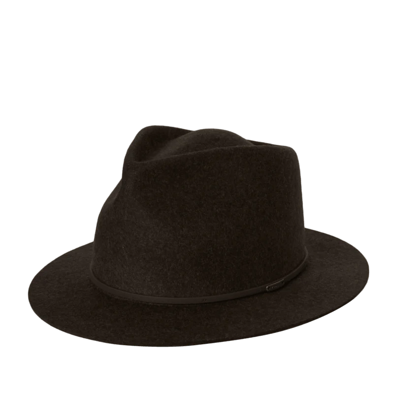 Kooringal Women's Hat Brown Marle / Small Hayle Felt Fedora