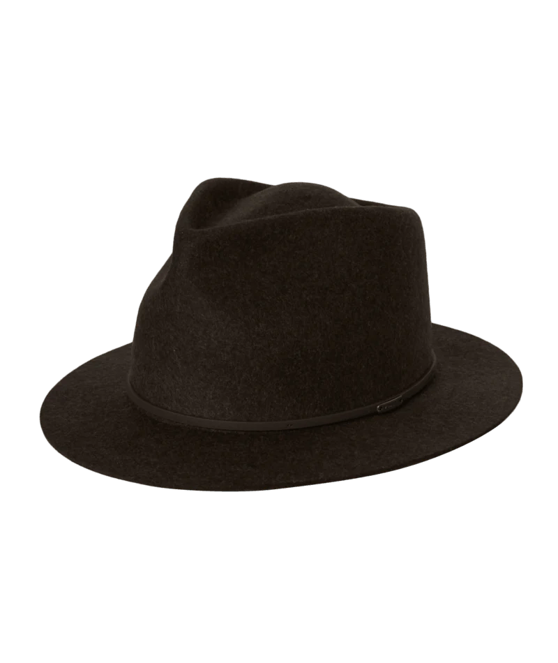 Kooringal Women's Hat Brown Marle / Small Hayle Felt Fedora