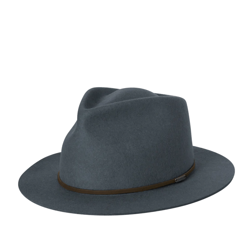 Kooringal Women's Hat Denim Blue / Small Hayle Felt Fedora