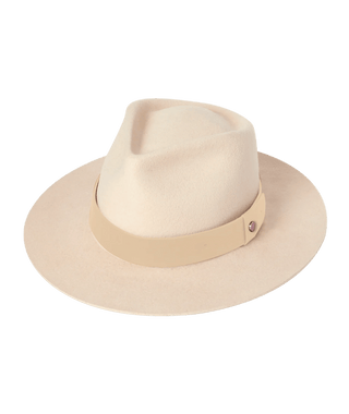 Kooringal Women's Hat Nude / Small Cara Wide Brim Fedora