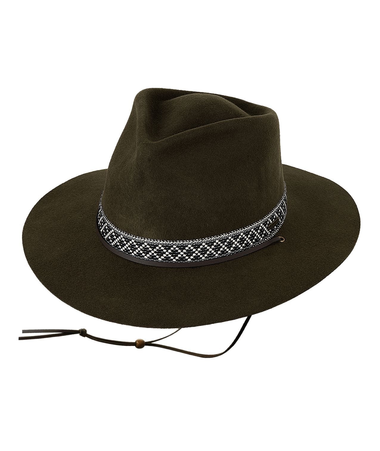 Kooringal Women's Hat Olive / Small Phoenix Wide Brim Hat