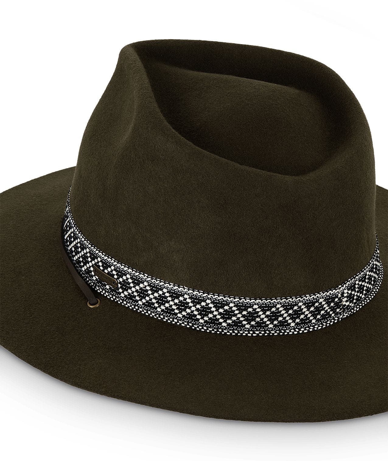 Kooringal - Ladies Wide Brim Hat - Phoenix - Olive, S (56cm - 7)