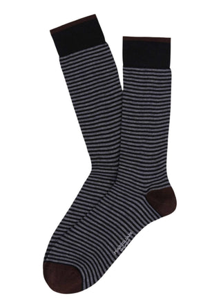 Marcoliani Palio Stripe Socks Mid Calf