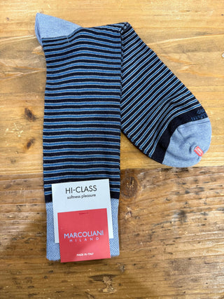 Marcoliani Mousse of Modal Charming Stripe Sock