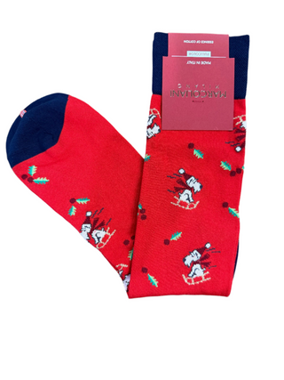 Marcoliani Christmas Terrier Socks