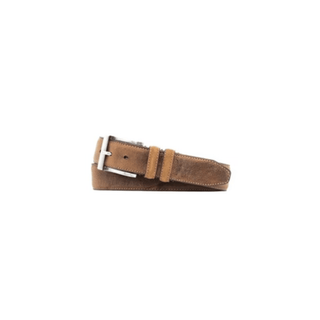 Martin Dingman Men's Belts Bill Kudu Safari Mocha Belt