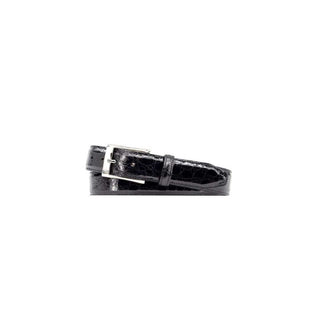 Martin Dingman Men's Belts Black / 34 Martin Dingman Wallace Crocodile